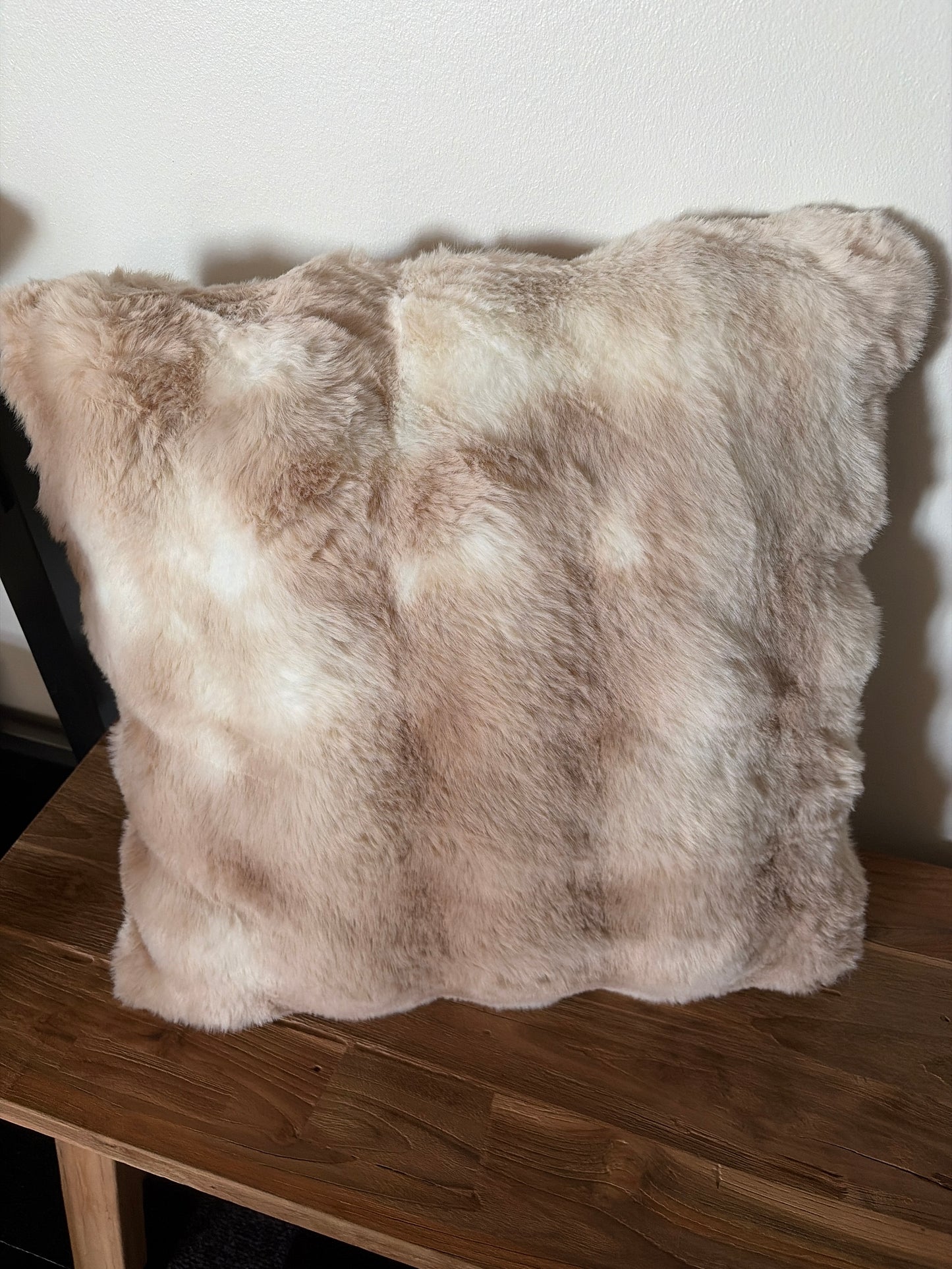 Beige koristetyyny 45 × 45 cm